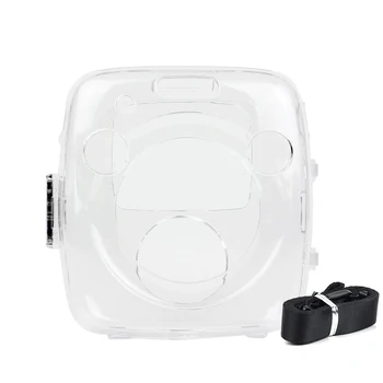Camera Crystal Shoulder Bag PC Transparent With Strap Protector Case Cover For Instax SQ10 Film Camera
Camera Crystal Shoulder Bag PC Transparent With Strap Protector Case Cover For Instax SQ10 Film Camera