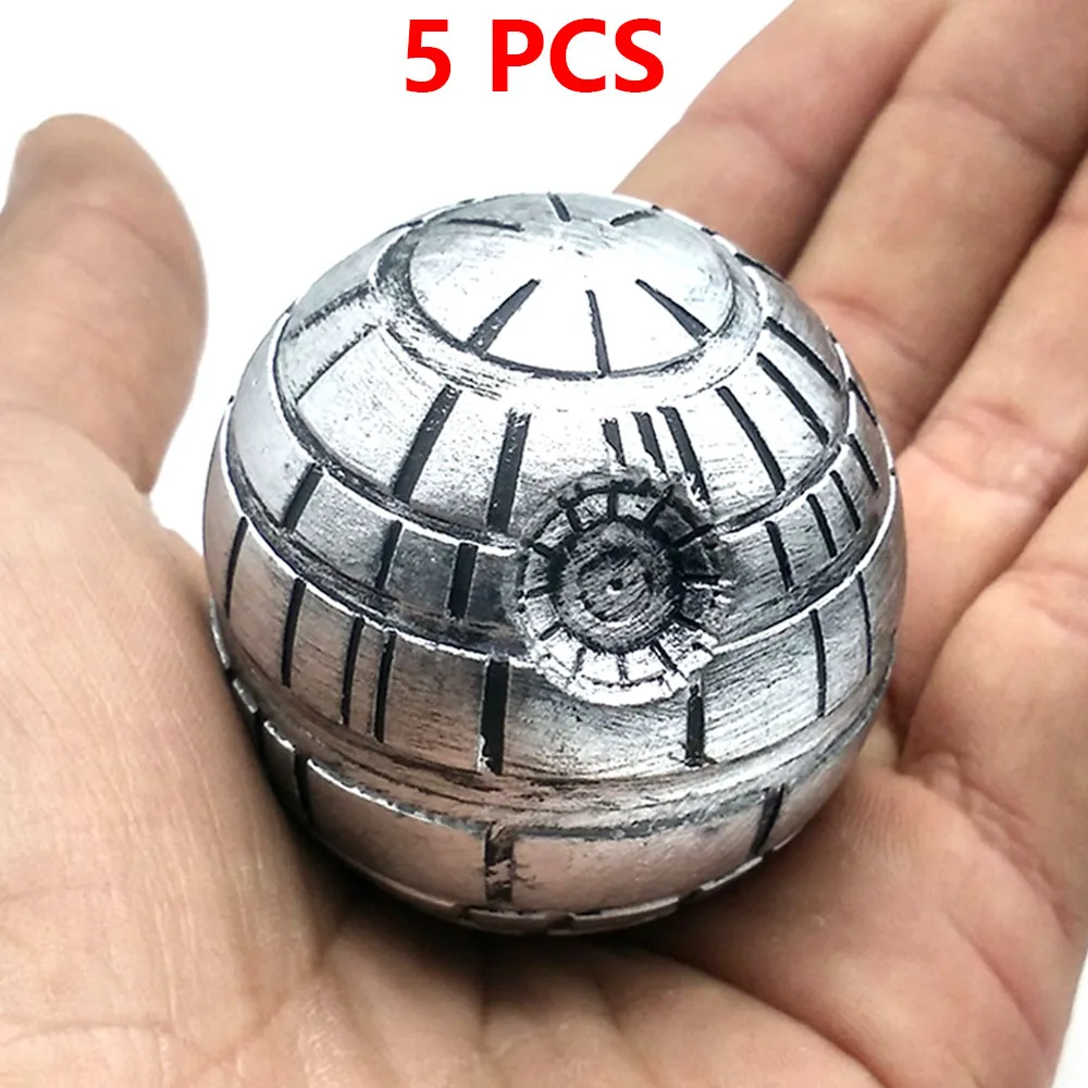 5 pcs Star Wars Death Star Herb Herbal Tobacco Grinder Metal Plastic Smoking Grinders Shredder Hand Crusher 50mm Diameter
5 pcs Star Wars Death Star Herb Herbal Tobacco Grinder Metal Plastic Smoking Grinders Shredder Hand Crusher 50mm Diameter
