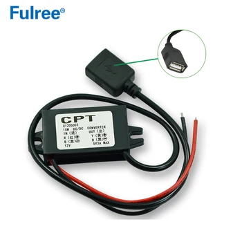 12V to 5V 3A 15W DC-DC Power Converter Voltage Regulator USB Charging Cable Adapter Car Boat Motorcycle Charger Dropshipping
12V to 5V 3A 15W DC-DC Power Converter Voltage Regulator USB Charging Cable Adapter Car Boat Motorcycle Charger Dropshipping