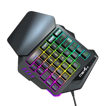 VOBERRY V100 Mini FN + ESC Button LED Backlight single-handed 35 Key Mechanical Keyboard Game Mechanical Keyboard
VOBERRY V100 Mini FN + ESC Button LED Backlight single-handed 35 Key Mechanical Keyboard Game Mechanical Keyboard