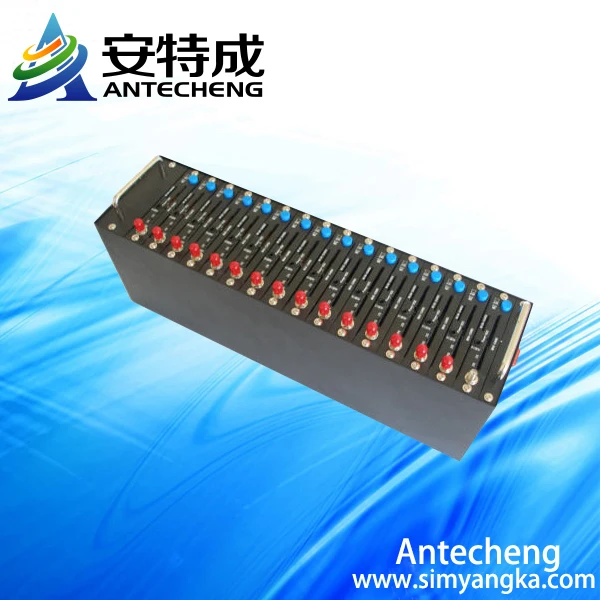 professional 16ports simens module tc35i gsm modem pool for mobile recharge and sms sending
professional 16ports simens module tc35i gsm modem pool for mobile recharge and sms sending