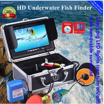 Fish Finder Underwater Fishing 7" Video Fish Camera Ice Fishing Camera Kit AntiSunshine Shielf Sunvisor Infrared IR LED Camera
Fish Finder Underwater Fishing 7" Video Fish Camera Ice Fishing Camera Kit AntiSunshine Shielf Sunvisor Infrared IR LED Camera