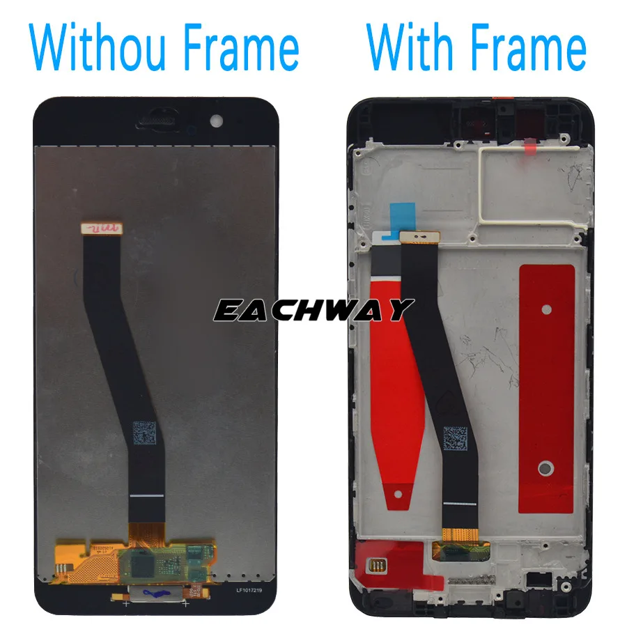 Huawei P10 LCD Display Touch Screen Digitizer For 5.1 Huawei P10 LCD With Frame VTR L10 L29 Home Button Fingerprint Replacement (2)