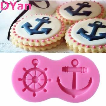 Free Shipping Anchor Rudder Boat Tool Silicone Mold Baking Cake Fondant Sugar Craft Tool Decorating 3D Mould DIY A1396
Free Shipping Anchor Rudder Boat Tool Silicone Mold Baking Cake Fondant Sugar Craft Tool Decorating 3D Mould DIY A1396
