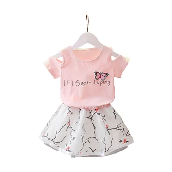 Girls 2019 Summer New Girls Clothing Set Fashion Style Cartoon Letters + Print Dress 2 Piece Girl Set
Girls 2019 Summer New Girls Clothing Set Fashion Style Cartoon Letters + Print Dress 2 Piece Girl Set