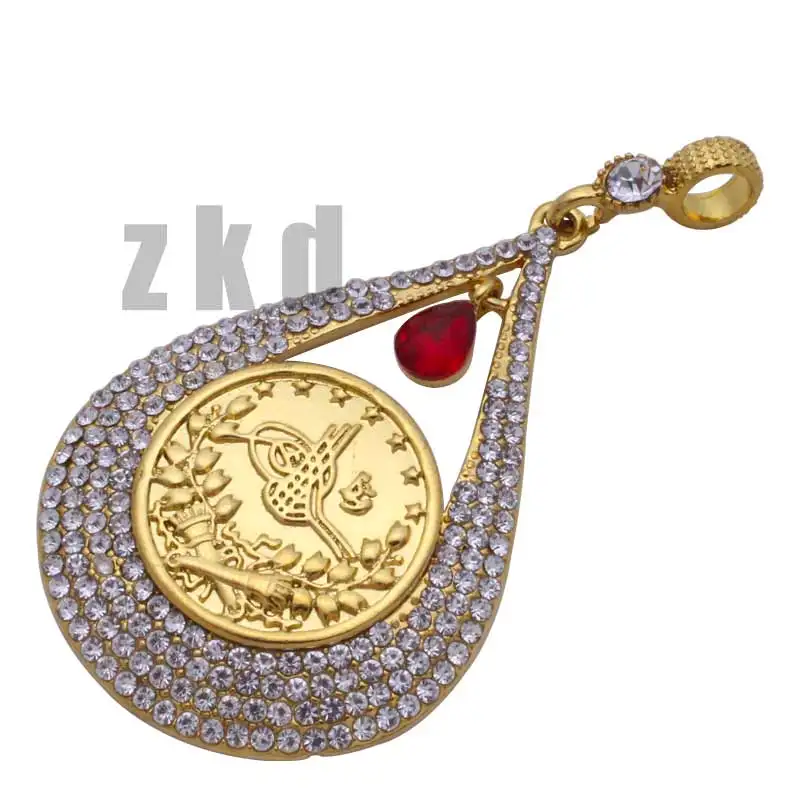 ZKD islam muslim Turks Pendant Necklace Arab Coin Gold Color Turkey Coins Jewelry
ZKD islam muslim Turks Pendant Necklace Arab Coin Gold Color Turkey Coins Jewelry