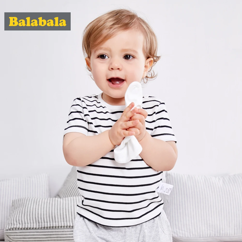 Balabala Baby Boys Funny Cartoon Detachable Bib T shirts 2018 Summer Short Sleeves Cotton Tops Newborn tshirt Bottoming
Balabala Baby Boys Funny Cartoon Detachable Bib T shirts 2018 Summer Short Sleeves Cotton Tops Newborn tshirt Bottoming