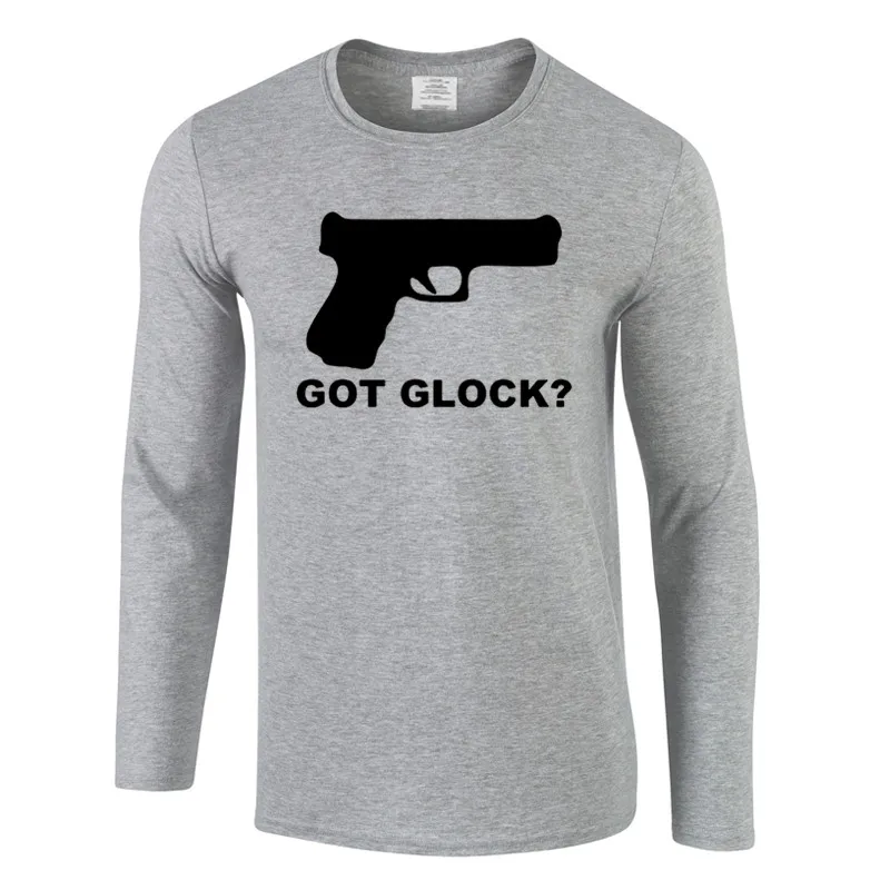 GLOCK Pistol Men/'s T-Shirt Classic T-Shirt Black Color Sizes S-6XL