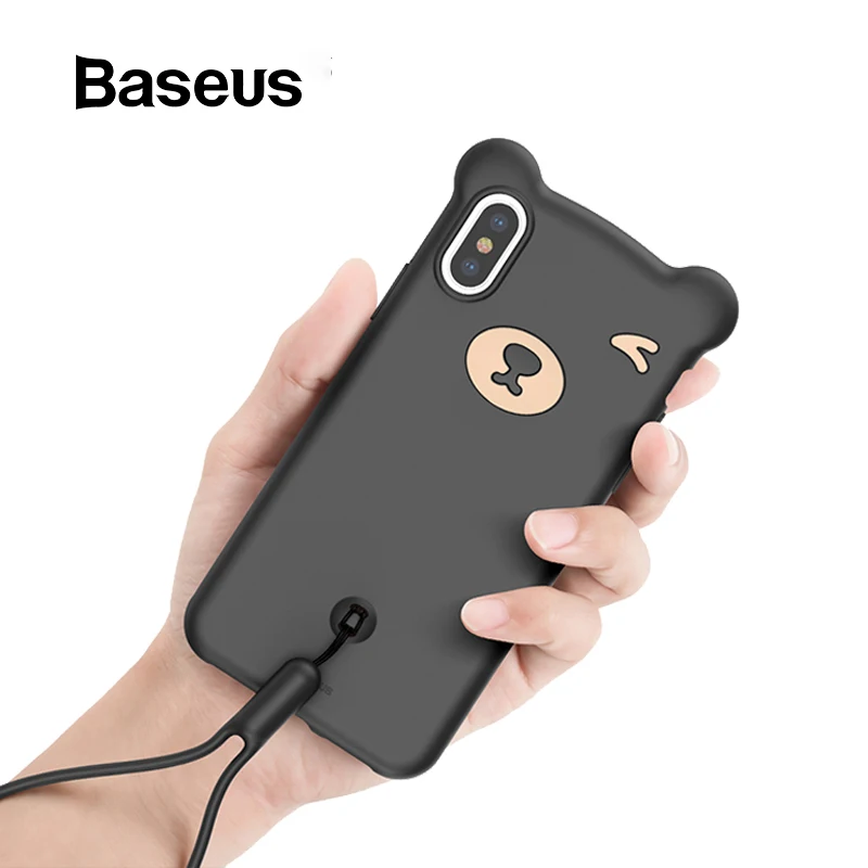 Baseus Lovely Cute Little Bear Silicone Case For iPhone XR 2018 Full Coverage Protective Soft Silicon Case For iPhone Xs Xs Max
Baseus Lovely Cute Little Bear Silicone Case For iPhone XR 2018 Full Coverage Protective Soft Silicon Case For iPhone Xs Xs Max