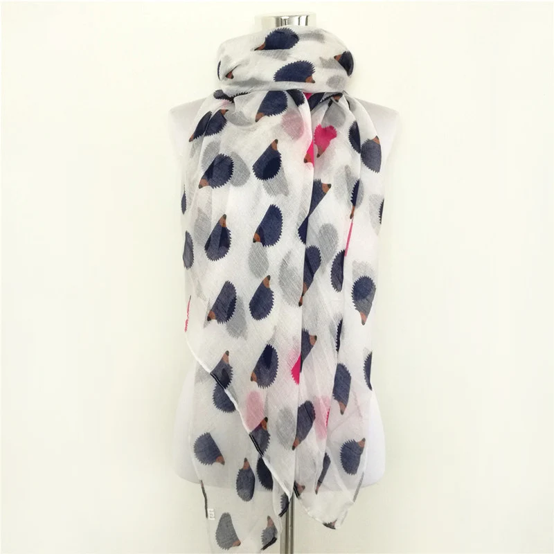New Women Ladies Fashion Viscose Cotton Hedgehog Print scarf for women Fashion Animal Scarves Shawl Wrap hot sale neckerchief
New Women Ladies Fashion Viscose Cotton Hedgehog Print scarf for women Fashion Animal Scarves Shawl Wrap hot sale neckerchief