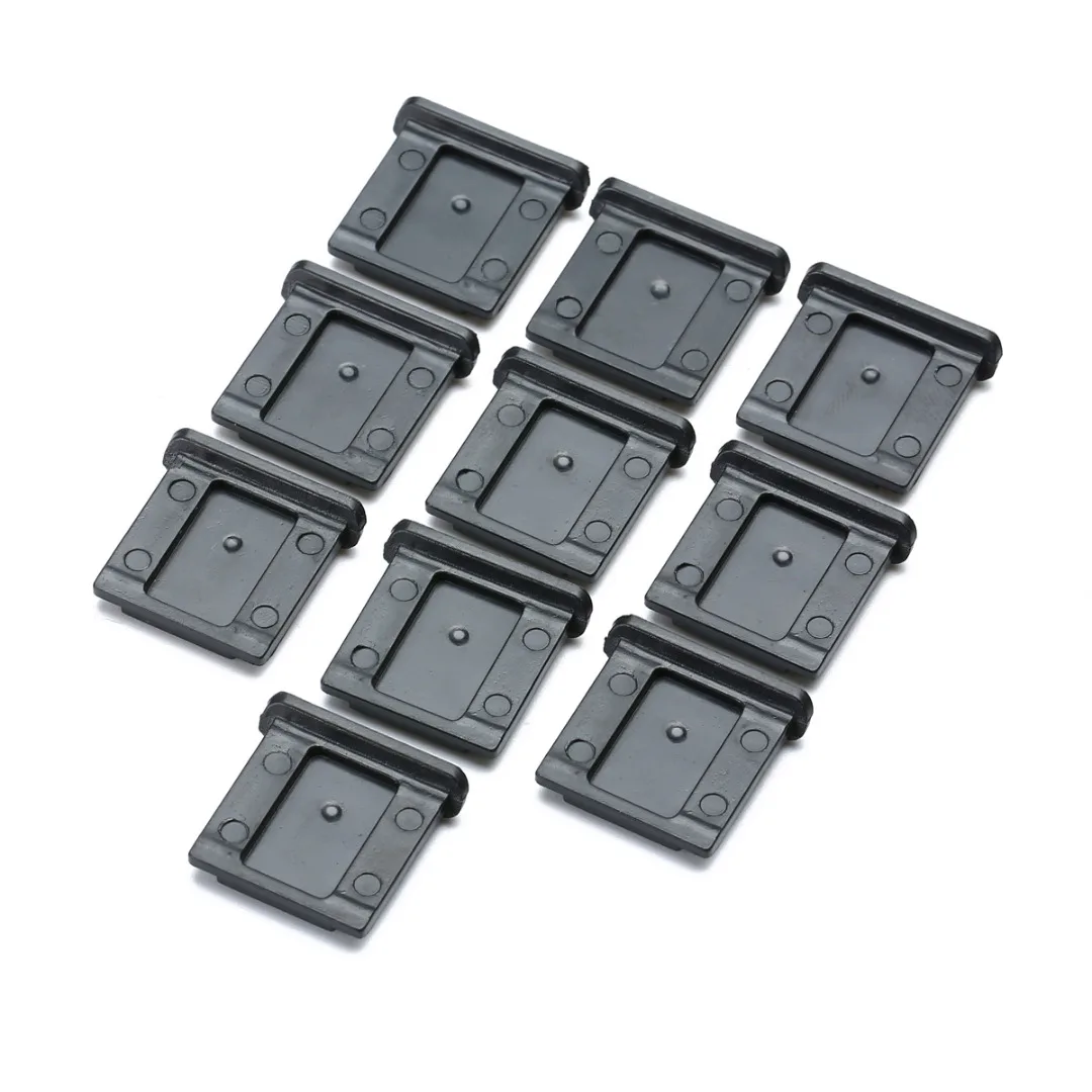 Mayitr 10pcs Hot Shoe Cover Black For Canon Nikon Olympus Panasonic Pentax Camera BS-1 Hot Shoe Cover