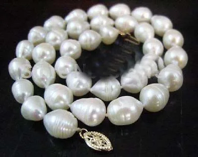 very good Huge Beautiful south sea AAA 11-13MM white baroque pearl necklace 18" 14KGP Silver hook Wholesale Jewelry necklaces
very good Huge Beautiful south sea AAA 11-13MM white baroque pearl necklace 18" 14KGP Silver hook Wholesale Jewelry necklaces