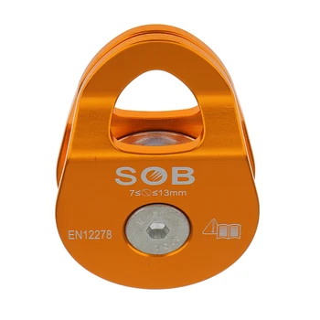 Universal Rescue Lifting Rope Pulley 36KN/8100lbs Aluminum Sheave Climbing Pulley For Rigging Tree Arborist Carving Climbing
Universal Rescue Lifting Rope Pulley 36KN/8100lbs Aluminum Sheave Climbing Pulley For Rigging Tree Arborist Carving Climbing
