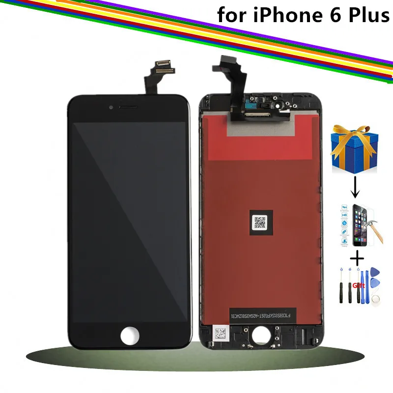 Replacement Screen for iPhone 6 Plus LCD Display and Digitizer Assembly Screen 5.5inch , Black White
Replacement Screen for iPhone 6 Plus LCD Display and Digitizer Assembly Screen 5.5inch , Black White