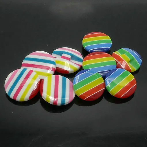 DIY Apparel Sewing Button Candy color Resin rainbow stripe Children Clothes Buckle 2 holes shank Shirts Buttons 100pc/lot
DIY Apparel Sewing Button Candy color Resin rainbow stripe Children Clothes Buckle 2 holes shank Shirts Buttons 100pc/lot