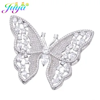 DIY Jewelry Components Supplies Zirconia Floating Butterfly Pendant Accessories For Natural Stones Pearls Cage Necklace Making
DIY Jewelry Components Supplies Zirconia Floating Butterfly Pendant Accessories For Natural Stones Pearls Cage Necklace Making