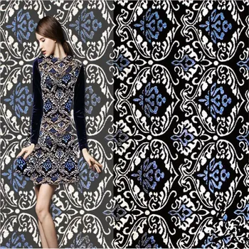 SAKSIA 1Meter Brocade Jacquard Fabric Yarn Dye Metallic Material Sewing on Women Dress Coat Cloth Patchwork Zakka Flower Fabric
SAKSIA 1Meter Brocade Jacquard Fabric Yarn Dye Metallic Material Sewing on Women Dress Coat Cloth Patchwork Zakka Flower Fabric