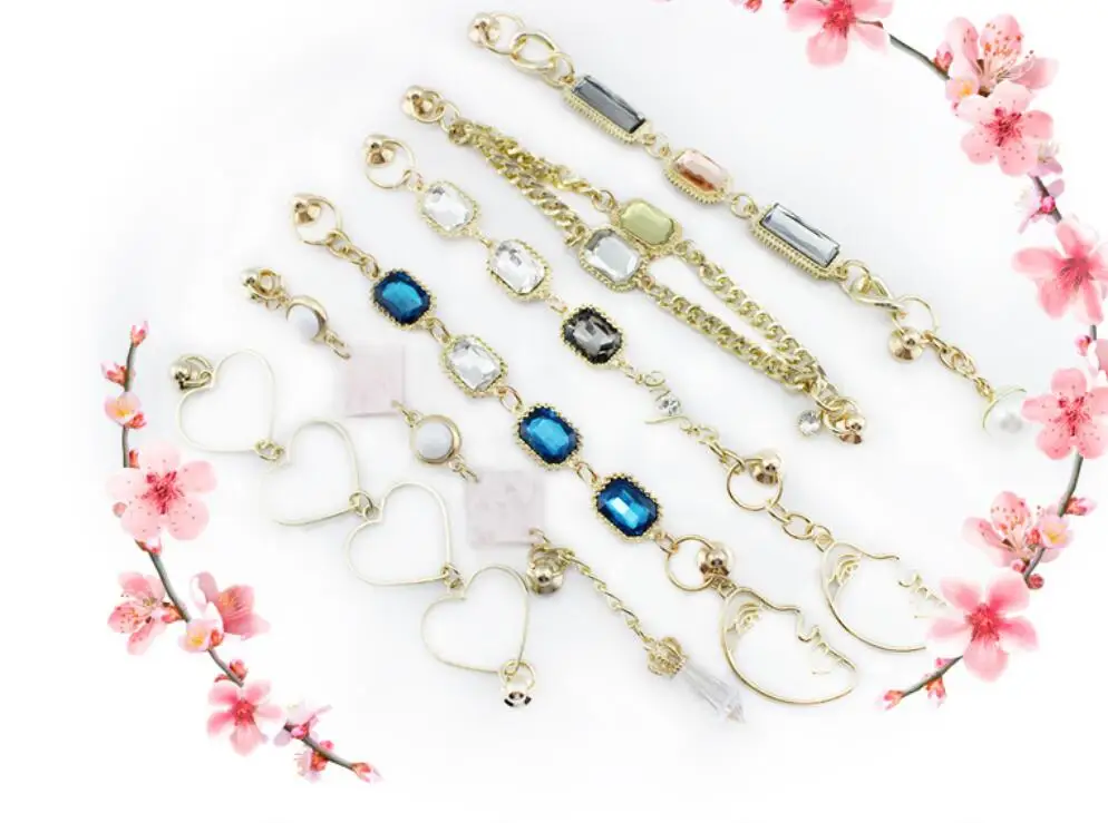Mobile phone beauty decorative bracelet hanging chain diy tassel bag alloy jewelry accessories
Mobile phone beauty decorative bracelet hanging chain diy tassel bag alloy jewelry accessories