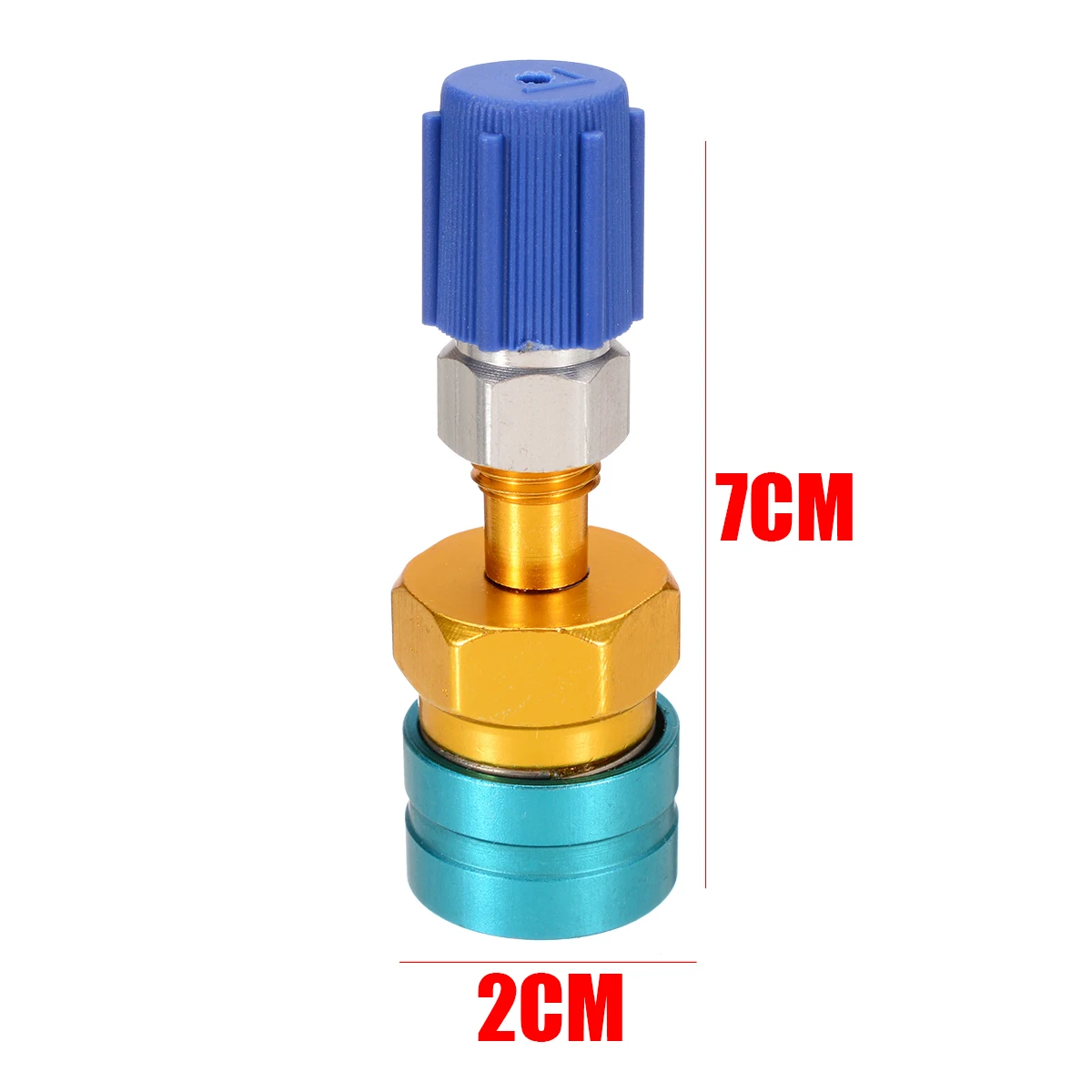 R1234YF to R134A Low Side Quick Coupler Coupler Adapters Car Air-conditioning Fitting Car Accessories