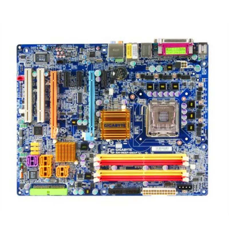 Материнская плата для Gigabyte 965P-DS3P P965 GA-965P-DS3P P LGA775 DDR2 965 оригинал | Компьютеры и офис