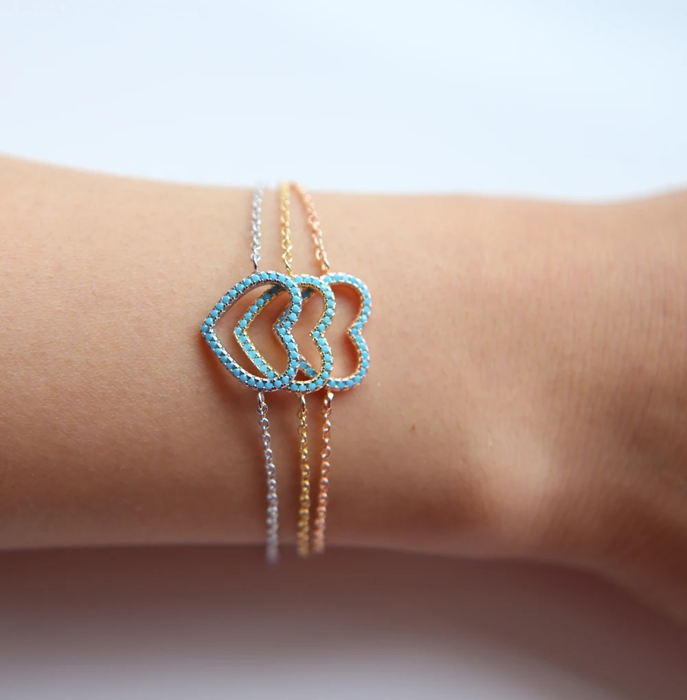 Genuine 925 Sterling Silver fashion Design turquoises Paved Turkey Good Luck heart Evil Eye Charm Bracelet for teens girls
Genuine 925 Sterling Silver fashion Design turquoises Paved Turkey Good Luck heart Evil Eye Charm Bracelet for teens girls