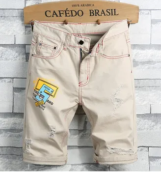 Men Summer Casual Denim Shorts Holes Short Jeans High Quality Men Cotton Straight Denim Shorts New Fashion Men Jean Shorts
Men Summer Casual Denim Shorts Holes Short Jeans High Quality Men Cotton Straight Denim Shorts New Fashion Men Jean Shorts