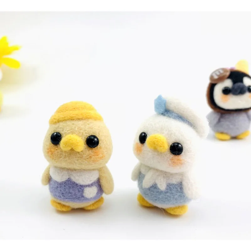 1 set wool for Felt DIY Package penguin ,stamps needle felting, Shiba Inu Set animals
1 set wool for Felt DIY Package penguin ,stamps needle felting, Shiba Inu Set animals
