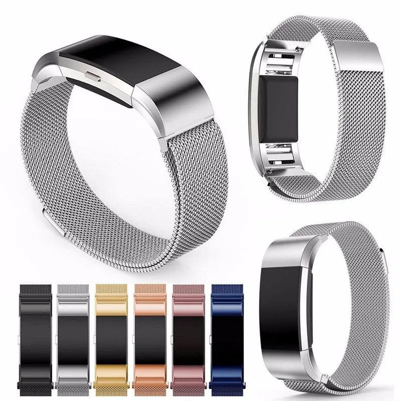 Luxury Magnetic Milanese Loop Wrist strap & Link Bracelet Stainless Steel Band Adjustable Closure for Fitbit Charge 2 watch band
Luxury Magnetic Milanese Loop Wrist strap & Link Bracelet Stainless Steel Band Adjustable Closure for Fitbit Charge 2 watch band