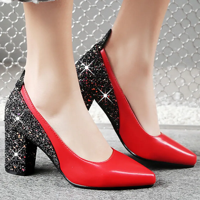 Womens Shallow Slip-on Pointed Toe Shoes High Heels Pumps Plus Size 33 - 46 Office-lady Dress Shoes Shoes Woman
Womens Shallow Slip-on Pointed Toe Shoes High Heels Pumps Plus Size 33 - 46 Office-lady Dress Shoes Shoes Woman