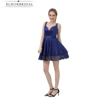 Navy Cocktail Dresses Chap 2020 Backless Short Prom Dress Satin Vestido De Festa Curto De Luxo Special Occasion Party Gowns
Navy Cocktail Dresses Chap 2020 Backless Short Prom Dress Satin Vestido De Festa Curto De Luxo Special Occasion Party Gowns