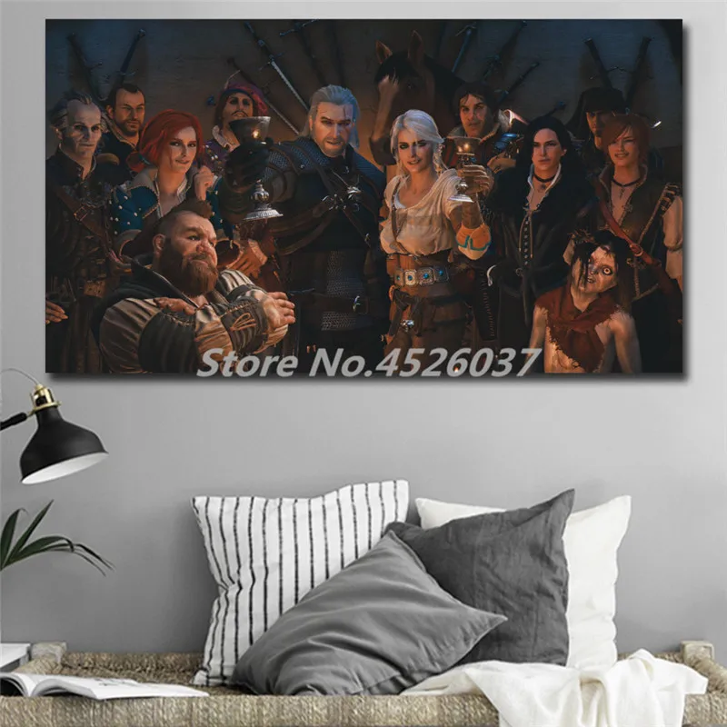 The Witcher 3 Wild Hunt Happy Ending Mod HD Canvas Painting Print Living Room Home Decor Modern Wall Art Oil Painting Poster
The Witcher 3 Wild Hunt Happy Ending Mod HD Canvas Painting Print Living Room Home Decor Modern Wall Art Oil Painting Poster