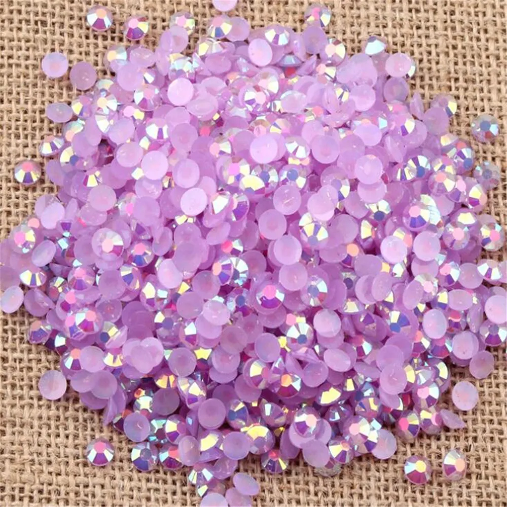 2MM 3MM 4MM 5MM 6MM Bling Lt Purple Jelly AB Color Resin Rhinestones Non HotFix Flatback Stone no Glue for Arts Decoration
2MM 3MM 4MM 5MM 6MM Bling Lt Purple Jelly AB Color Resin Rhinestones Non HotFix Flatback Stone no Glue for Arts Decoration