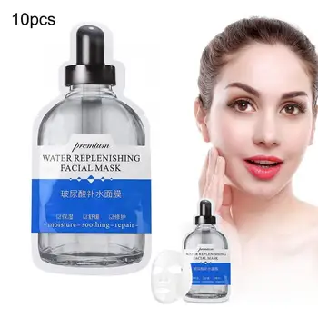 10Pcs/bag Hyaluronic Acid Moisturizing Facial Mask Soothing Repairing Shrink Pores Face Mask
10Pcs/bag Hyaluronic Acid Moisturizing Facial Mask Soothing Repairing Shrink Pores Face Mask