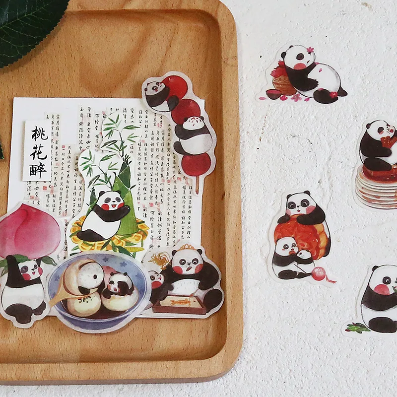40 Pcs Cute Cartoon Panda Animal DIY Diary Album Decorative Stickers Scrapbooking Stick Label Stationery Bullet Journal Stickers
40 Pcs Cute Cartoon Panda Animal DIY Diary Album Decorative Stickers Scrapbooking Stick Label Stationery Bullet Journal Stickers