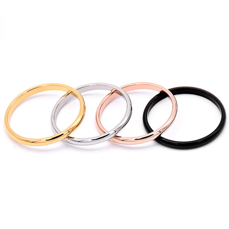 Titanium Steel Rose Gold Anti-allergy Smooth Simple Wedding Couples Rings Bijouterie For Man Or Woman Couple Gift
Titanium Steel Rose Gold Anti-allergy Smooth Simple Wedding Couples Rings Bijouterie For Man Or Woman Couple Gift