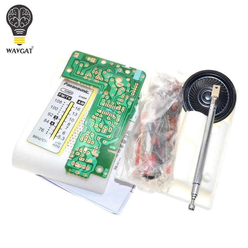 Free Shipping AM / FM stereo AM radio kit / DIY CF210SP electronic production suite
Free Shipping AM / FM stereo AM radio kit / DIY CF210SP electronic production suite