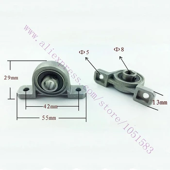 3D printer Parts, 2Pcs KP08 Lead Screw bracket Diameter: 8mm Zinc alloy For T8 Lead Screw Shaft Collar (Clamp)
3D printer Parts, 2Pcs KP08 Lead Screw bracket Diameter: 8mm Zinc alloy For T8 Lead Screw Shaft Collar (Clamp)