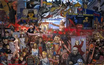 Communism capitalism market our democracy Ilya Glazunov the policy Home Decoration Canvas Poster
Communism capitalism market our democracy Ilya Glazunov the policy Home Decoration Canvas Poster