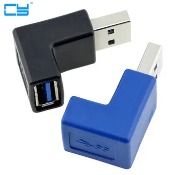 1pcs 90 Degree Right Angle USB 3.0 Type A Male to Female Plug Connector Adapter Converter Connector Adaptor blue&black
1pcs 90 Degree Right Angle USB 3.0 Type A Male to Female Plug Connector Adapter Converter Connector Adaptor blue&black