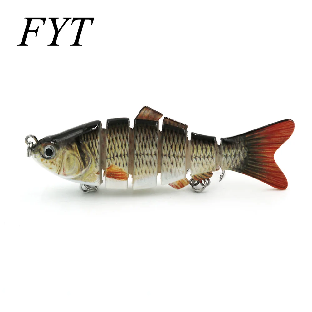Lifelike Fishing Lure 6 Segment Swimbait Crankbait Hard Bait Slow 18g 10cm With 6# Fishing Hook Fishing Tackle
Lifelike Fishing Lure 6 Segment Swimbait Crankbait Hard Bait Slow 18g 10cm With 6# Fishing Hook Fishing Tackle