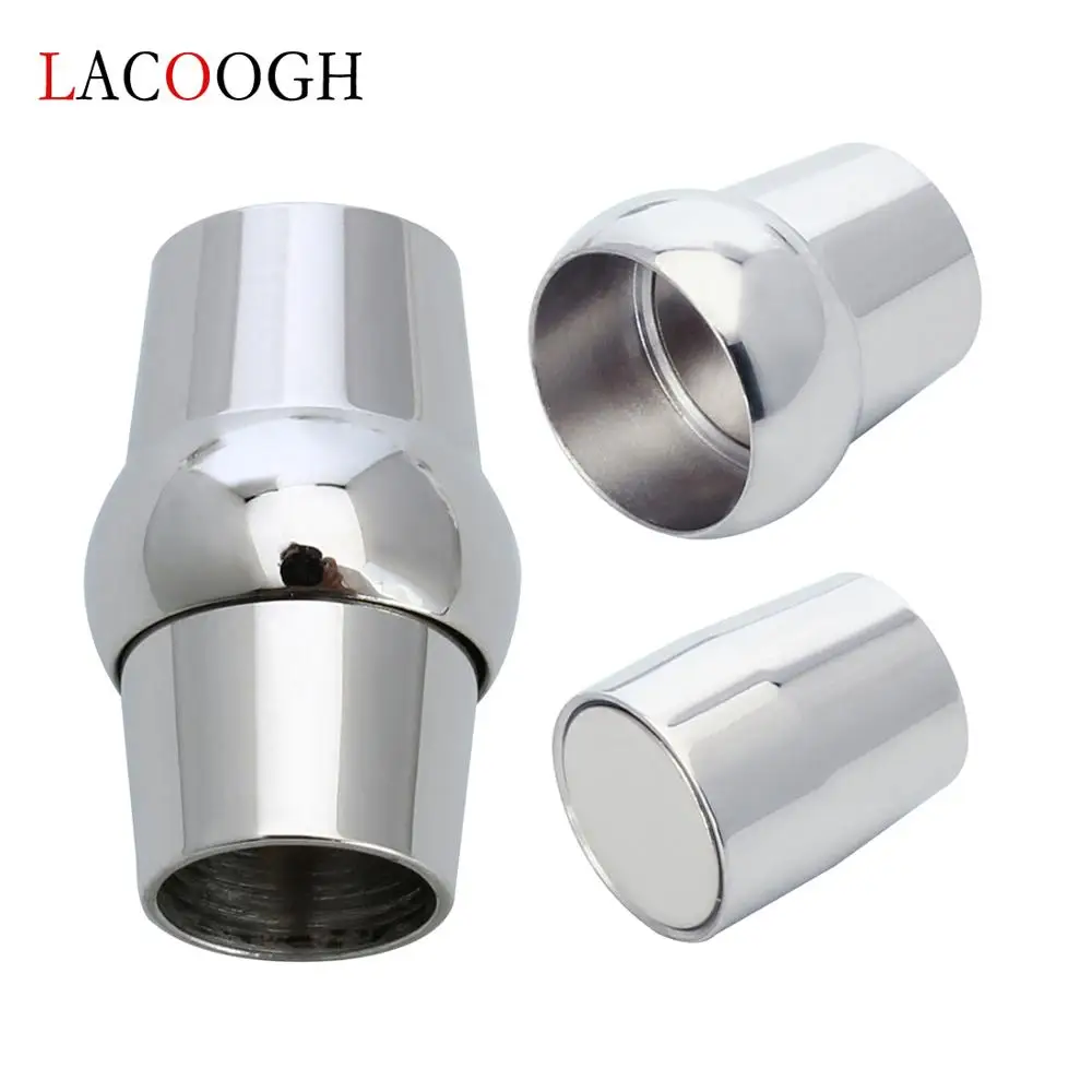 Lacooogh 2Pcs 5/6MM Stainless Steel Magnetic Clasps Connectors For Necklace Hook Strong Magnetic Clasps fits DIY Jewelry Making
Lacooogh 2Pcs 5/6MM Stainless Steel Magnetic Clasps Connectors For Necklace Hook Strong Magnetic Clasps fits DIY Jewelry Making