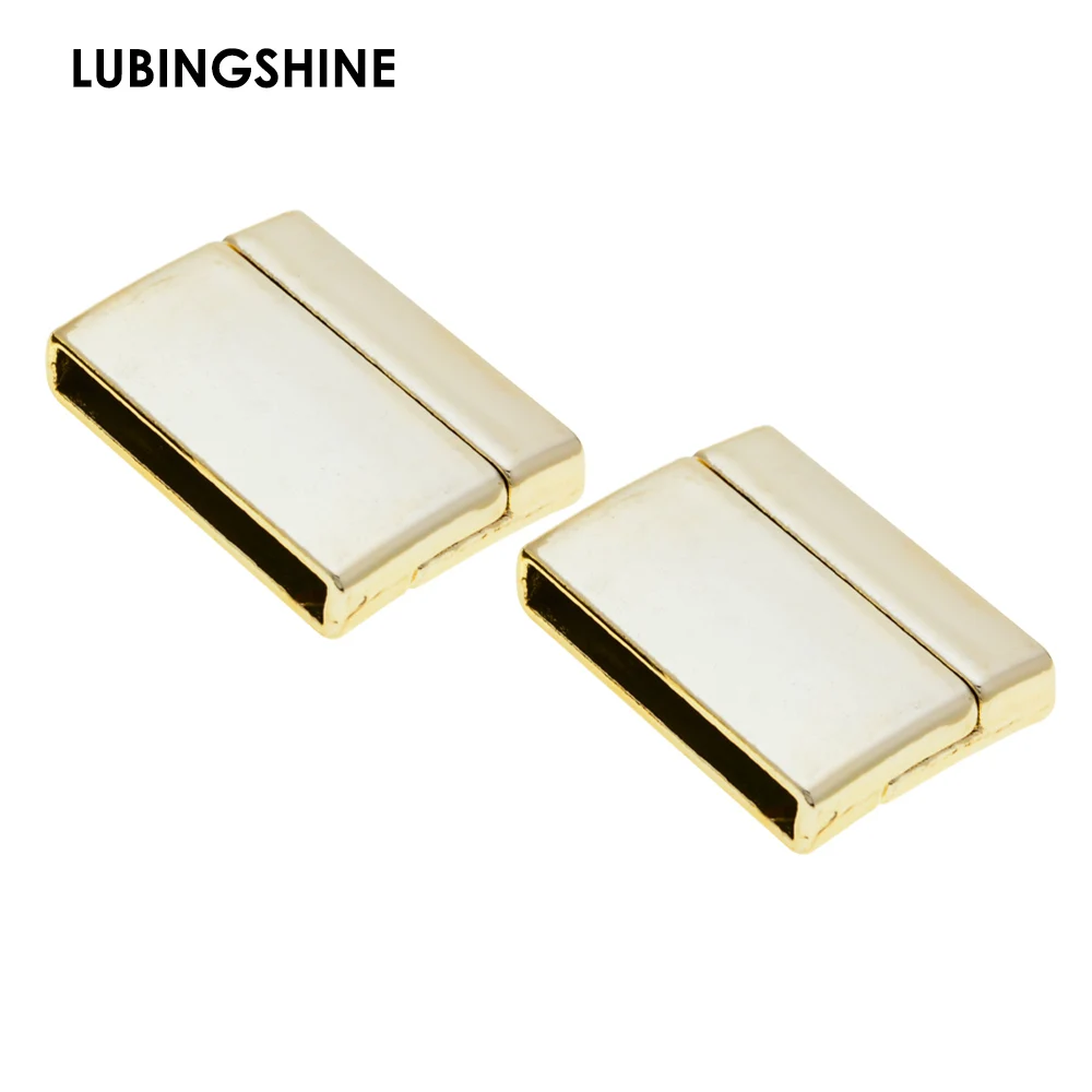 Jewelry Findings DIY Bracelet Magnetic Clasps Leather Cord Bracelet Clasp Connectors Flat Hole 25*2.5mm Wholesale JJAL C112
Jewelry Findings DIY Bracelet Magnetic Clasps Leather Cord Bracelet Clasp Connectors Flat Hole 25*2.5mm Wholesale JJAL C112