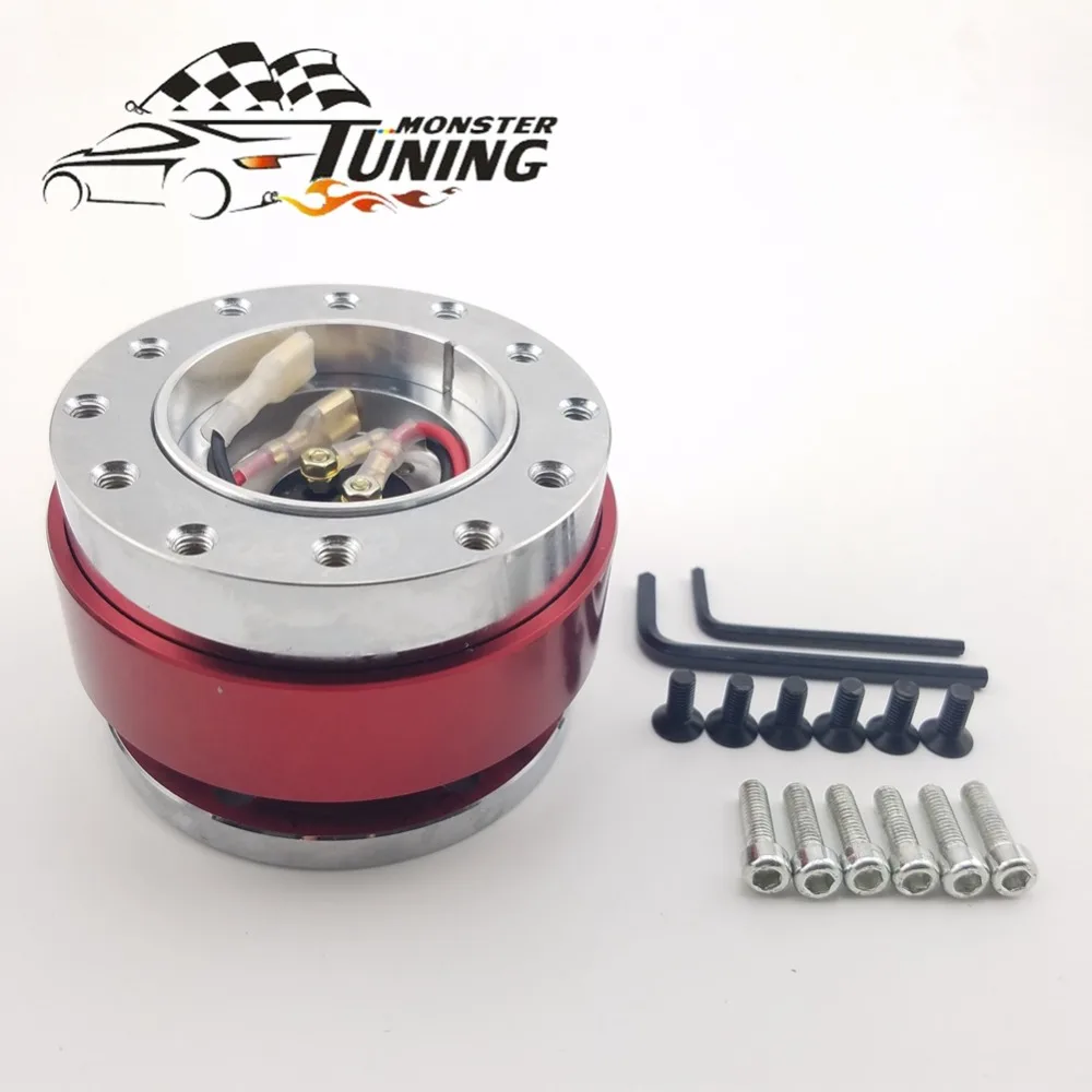 Tuning Monster Universal Car Auto Steering Wheel Quick Release Hub Adapter Snap Off Boss Kit Car Accessories
Tuning Monster Universal Car Auto Steering Wheel Quick Release Hub Adapter Snap Off Boss Kit Car Accessories