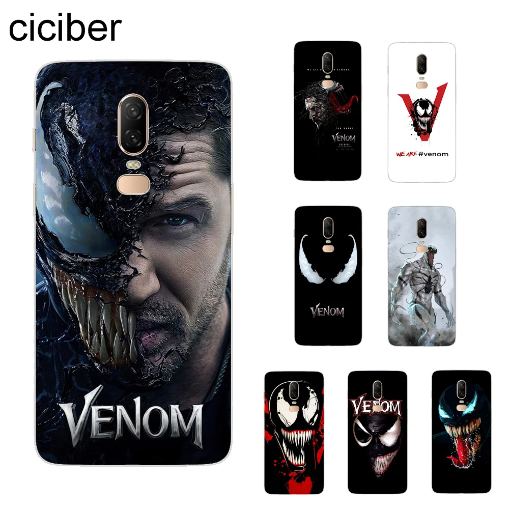ciciber Marvel DC Venom Cover For Oneplus 6 6T 5 5T Phone Cases Soft Silicone TPU For Oneplus 6T Cases Coque Fundas Capa
ciciber Marvel DC Venom Cover For Oneplus 6 6T 5 5T Phone Cases Soft Silicone TPU For Oneplus 6T Cases Coque Fundas Capa