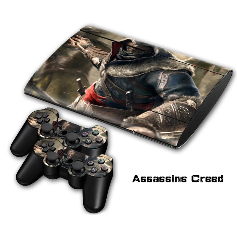 Vinyl Skin Sticker for Sony PS3 Super Slim 4000 and 2 Controller Protector Skins Stickers For PS3 Slim 4000 Accessory
Vinyl Skin Sticker for Sony PS3 Super Slim 4000 and 2 Controller Protector Skins Stickers For PS3 Slim 4000 Accessory