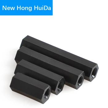 M2.5 Black Hex Nylon Standoff Male Female Plastic Hexagonal Threaded PCB Motherboard Spacer Pillar Boards Bolt Screw Nut M2.5*L
M2.5 Black Hex Nylon Standoff Male Female Plastic Hexagonal Threaded PCB Motherboard Spacer Pillar Boards Bolt Screw Nut M2.5*L