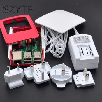 Raspberry pi 3 B-type + official red shell + official power + pure copper aluminum heat sink package
Raspberry pi 3 B-type + official red shell + official power + pure copper aluminum heat sink package