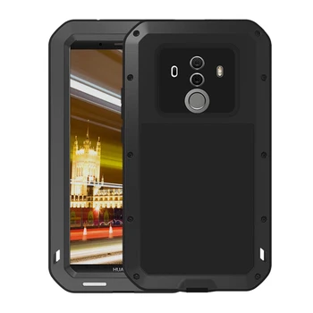 With Glass Cover Huawei Mate 10 Pro Case Shockproof Aluminum Metal Silicon Full Body For coque Huawei Mate 10 Pro Armor Case
With Glass Cover Huawei Mate 10 Pro Case Shockproof Aluminum Metal Silicon Full Body For coque Huawei Mate 10 Pro Armor Case