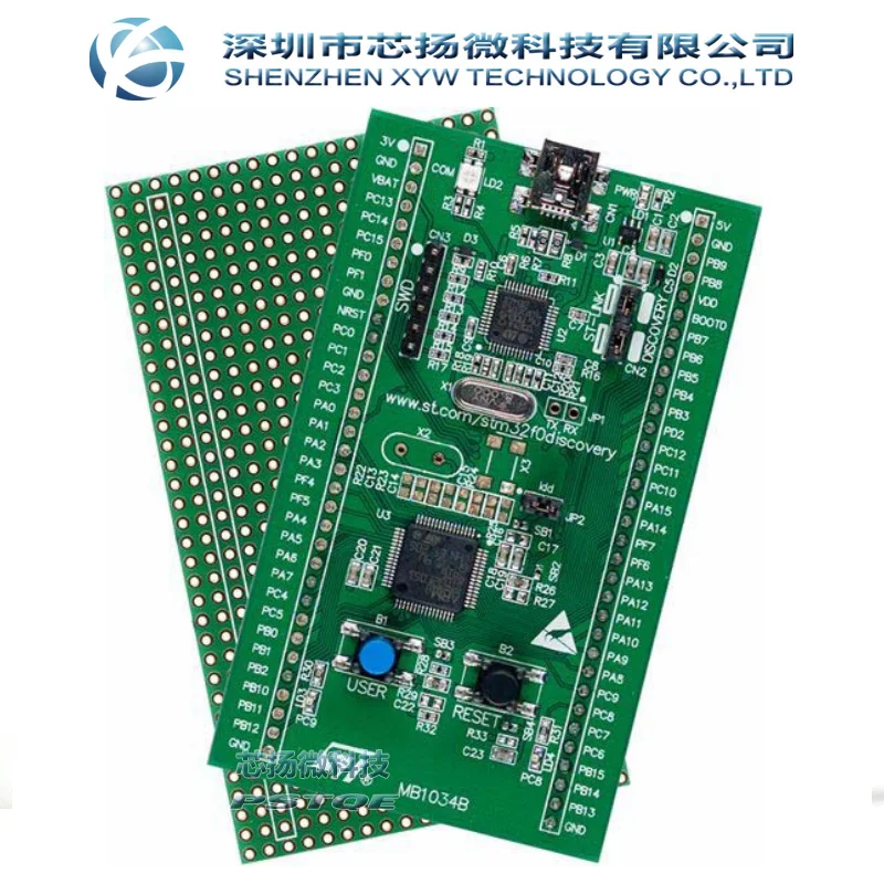Original STM32F0DISCOVERY ARM Discovery F0 Board 32-Bit ARM Cortex M0 with MCU STM32F051R8T6
Original STM32F0DISCOVERY ARM Discovery F0 Board 32-Bit ARM Cortex M0 with MCU STM32F051R8T6