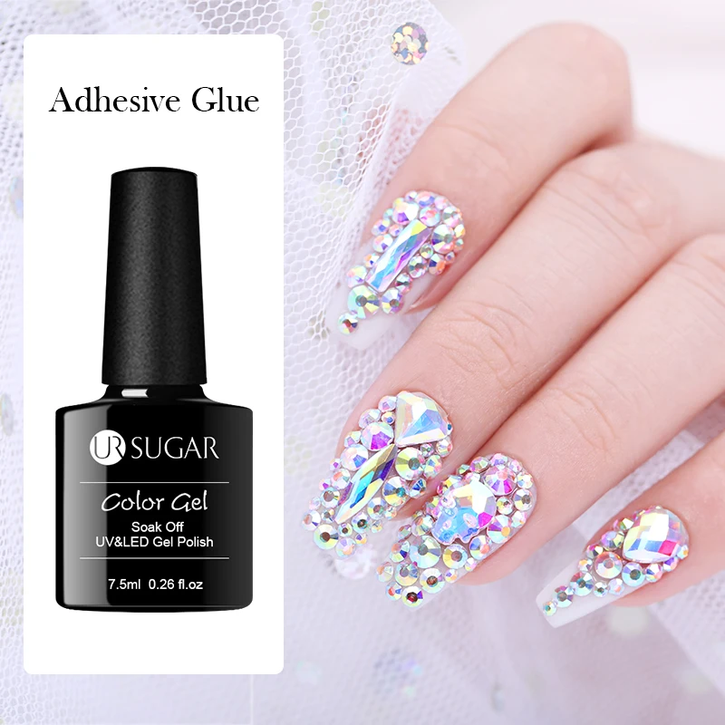 UR SUGAR 7.5ml Nail Rhinestone Glue Fast-dry Decoration Polish UV Varnishes Rhinestones False Tips Adhesive Nail Acrylic Tool
UR SUGAR 7.5ml Nail Rhinestone Glue Fast-dry Decoration Polish UV Varnishes Rhinestones False Tips Adhesive Nail Acrylic Tool